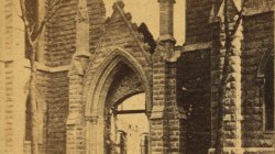 1871 Ruins of Chicago. Unity Church