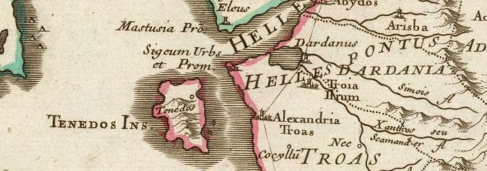 1708 - Graeciae pars Septentrionalis. Guillaume DeLisle, Quai de l'Horloge Paris.jpg