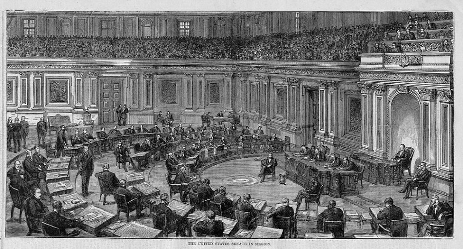 1874 - The United States Senate in session.jpg