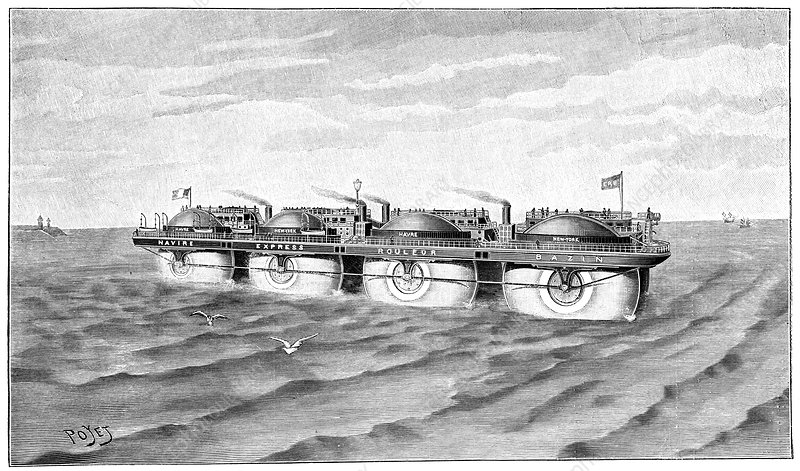 Ernest_Bazin_roller_ship,_1897.jpg