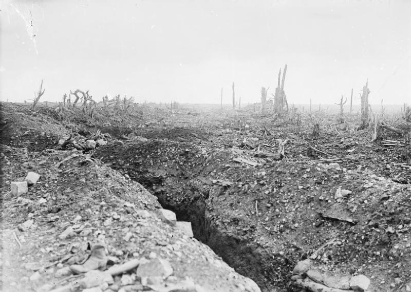 The_badly_shelled_main_road_to_Bapaume.jpg