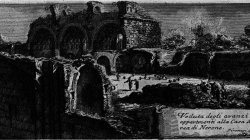 View of the ruins of the Nero's Golden House