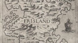 Old Map of Frisland
