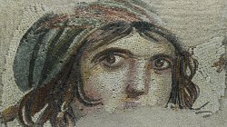 Gypsy Girl Mosaic in Zeugma, Turkey