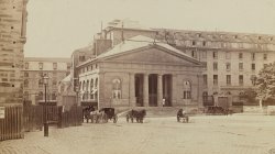 Hôtel-Dieu in Paris between 1865 and 1868