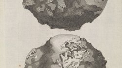 1694: Earth without water by Thomas Burnet.