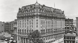 Washington, D.C., circa 1908. The New Willard, Pennsylvania Avenue and 14th Street N.W.