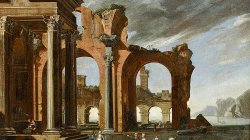 Roman Ruin Architecture Offshore